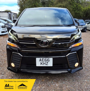 2017 Toyota Vellfire 3.5l Petrol-30 Series-Golden Eyes Edition-Ulez/caz Pass-Free 48months Gold Warranty & 12months Aa Breakdown Cover. in Black — image 3