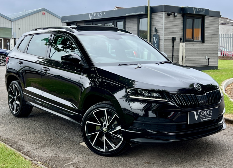 2019 Skoda Karoq 1.5 Tsi Act Sportline Automatic in Black — image 1