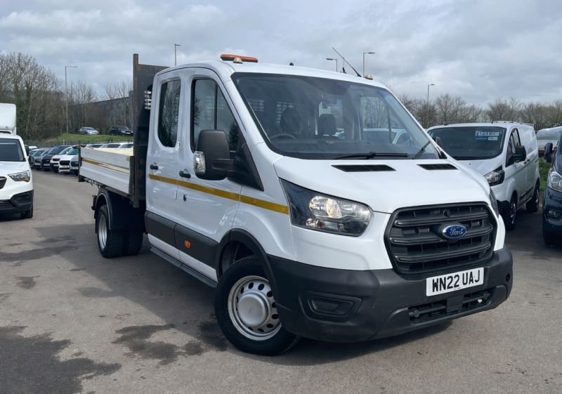 2022 Ford Transit 350 Twin Wheel Tipper — image 1