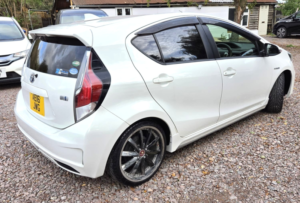 2016 Toyota Aqua 1.5l Hybrid - Sports Edition - Ulez/caz Pass- Free 24months Gold Warranty & 12months Aa Breakdown Cover in White — image 4