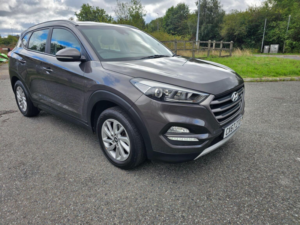 2017 Hyundai Tucson 1.6 Gdi Blue Drive Se Nav Euro 6 (s/s) 5dr in Grey — image 3