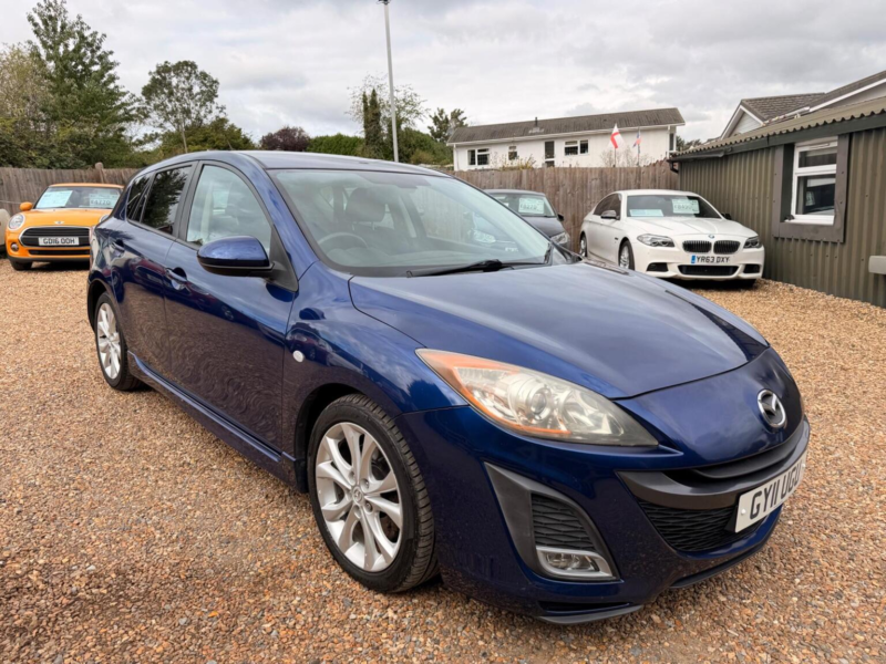 2011 Mazda Mazda3 2.2d Sport Euro 5 5dr in Blue — image 1