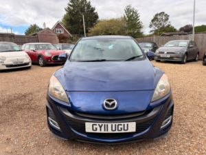 2011 Mazda Mazda3 2.2d Sport Euro 5 5dr in Blue — image 3