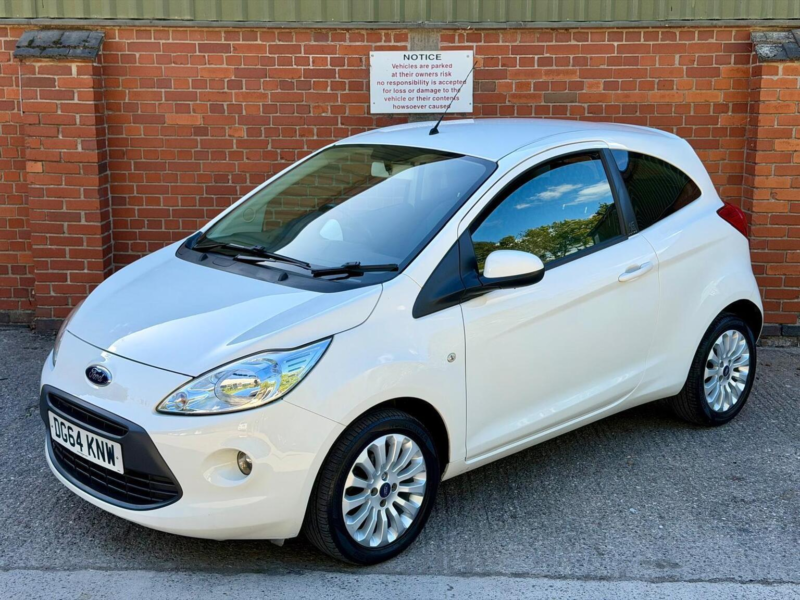 2015 Ford Ka 1.2 Zetec Euro 5 (s/s) 3dr in White — image 1