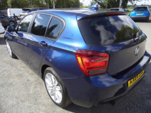 2014 BMW 1 Series 116 Sport 1600 Petrol 5 Door Hatchback in Blue — image 4