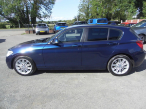 2014 BMW 1 Series 116 Sport 1600 Petrol 5 Door Hatchback in Blue — image 5