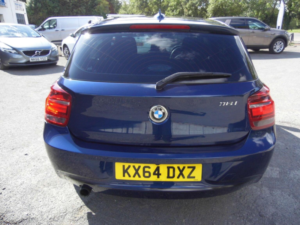 2014 BMW 1 Series 116 Sport 1600 Petrol 5 Door Hatchback in Blue — image 6