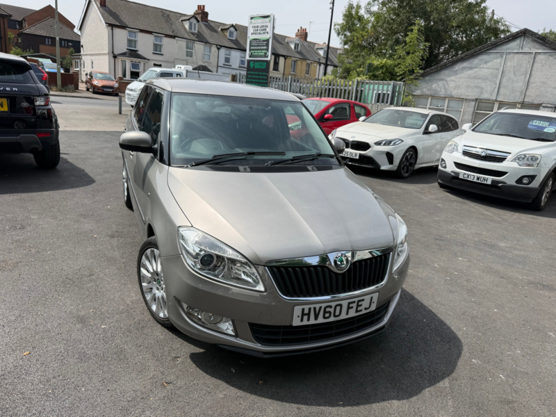 2010 Skoda Fabia 1.2 Tsi Elegance Hatchback 5dr Petrol DSG Euro 5 (105 Ps) in Beige — image 1