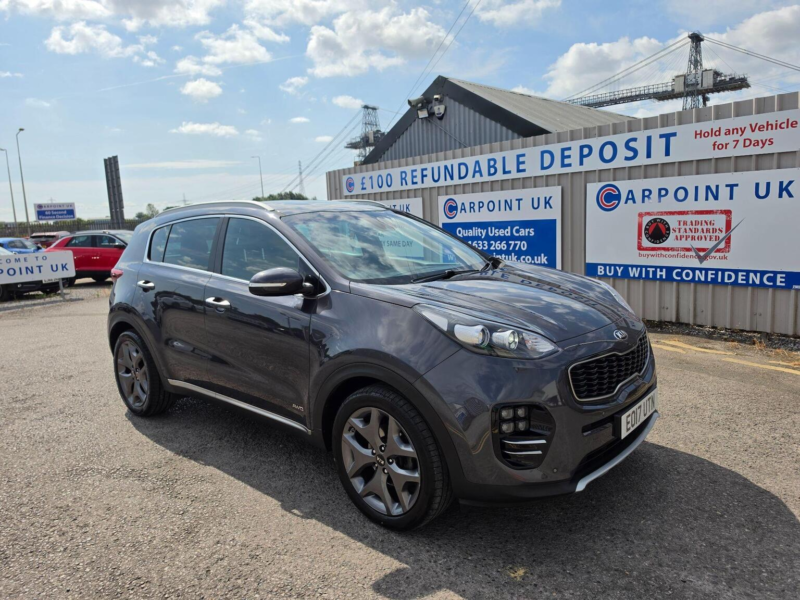 2017 Kia Sportage 1.6 T-Gdi Gt-Line Dct AWD Euro 6 5dr in Grey — image 1