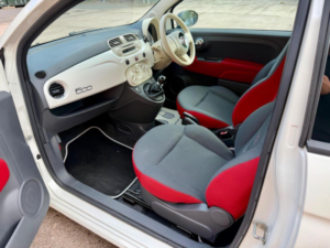 2015 Fiat 500 1.2 Pop Euro 6 (s/s) 3dr in White — image 5