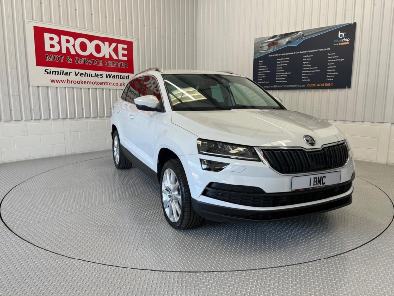 2020 Skoda Karoq 2.0 Tdi Se L DSG 4WD Euro 6 (s/s) 5dr in White — image 1