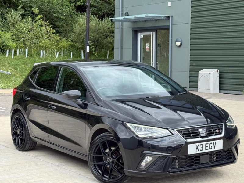 2021 SEAT Ibiza 1.0 Tsi Fr Euro 6 (s/s) 5dr in Black — image 1