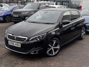 2016 Peugeot 308 1.6 Bluehdi Gt Line in Black — image 3