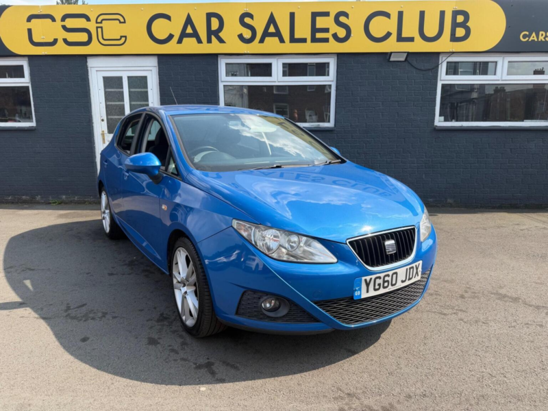 2010 SEAT Ibiza 1.4 16v Sport Euro 5 5dr in Blue — image 1