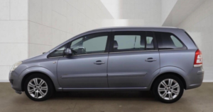 2010 Vauxhall Zafira 1.9 Cdti Elite Auto Euro 4 5dr in Silver — image 4