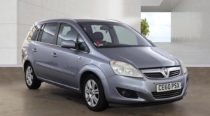 2010 Vauxhall Zafira 1.9 Cdti Elite Auto Euro 4 5dr in Silver — image 6