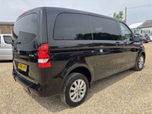 2018 Mercedes-Benz Vito Wheelchair Accessible Vehicle Wav 1.6 111 Cdi Bluetec Pro in Black — image 3