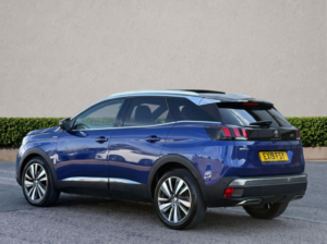 2019 Peugeot 3008 1.2 Puretech Gt Line SUV 5dr Petrol Manual Euro 6 (s/s) (130 Ps) in Blue — image 5