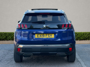 2019 Peugeot 3008 1.2 Puretech Gt Line SUV 5dr Petrol Manual Euro 6 (s/s) (130 Ps) in Blue — image 6