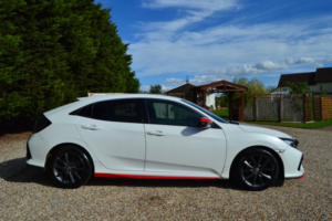 2021 Honda Civic 1.0 Vtec Turbo Sr in White — image 4