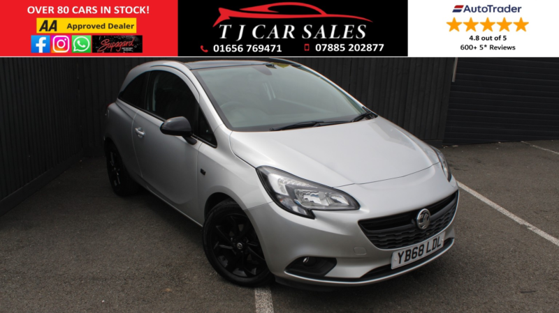 2018 Vauxhall Corsa 1.4 I Ecotec Griffin in Silver — image 1
