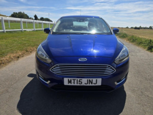 2015 Ford Focus 1.6 Titanium Powershift Euro 6 5dr in Blue — image 3