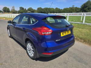 2015 Ford Focus 1.6 Titanium Powershift Euro 6 5dr in Blue — image 5