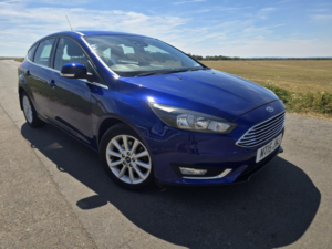2015 Ford Focus 1.6 Titanium Powershift Euro 6 5dr in Blue — image 6