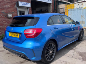 2014 Mercedes-Benz A Class 1.8 A200 Cdi Amg Sport 7g-Dct Euro 5 (s/s) 5dr in Blue — image 3
