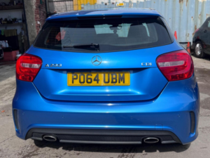 2014 Mercedes-Benz A Class 1.8 A200 Cdi Amg Sport 7g-Dct Euro 5 (s/s) 5dr in Blue — image 5