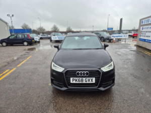 2018 Audi A1 1.0 Tfsi S Line Sportback Euro 6 (s/s) 5dr (nav) in Black — image 2