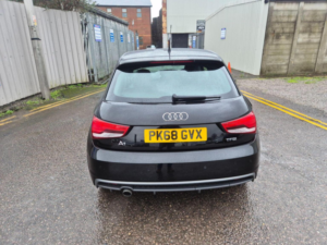 2018 Audi A1 1.0 Tfsi S Line Sportback Euro 6 (s/s) 5dr (nav) in Black — image 5