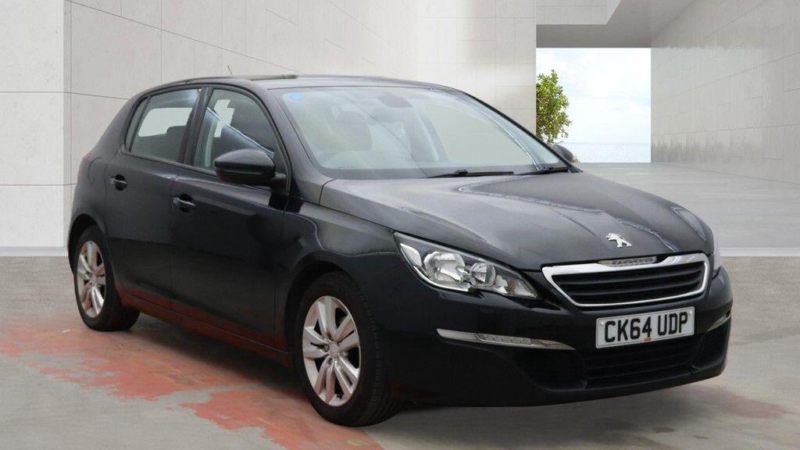 2014 Peugeot 308 1.6 Hdi Active Euro 5 5dr in Black — image 1