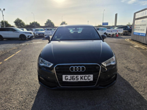 2015 Audi A3 2.0 Tdi S Line Sportback S Tronic Euro 6 (s/s) 5dr in Black — image 2