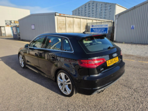 2015 Audi A3 2.0 Tdi S Line Sportback S Tronic Euro 6 (s/s) 5dr in Black — image 4