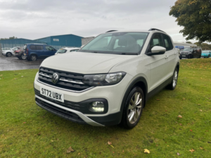 2022 Volkswagen T-Cross 1.0 Tsi Se SUV 5dr Petrol Manual Euro 6 (s/s) (95 Ps) in Grey — image 2