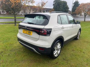 2022 Volkswagen T-Cross 1.0 Tsi Se SUV 5dr Petrol Manual Euro 6 (s/s) (95 Ps) in Grey — image 4