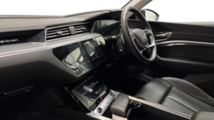 2022 Audi E-Tron 50 Sport Sportback 5dr Electric Auto Quattro 71.2kwh (11kw Charger) (313 Ps) in Black — image 3