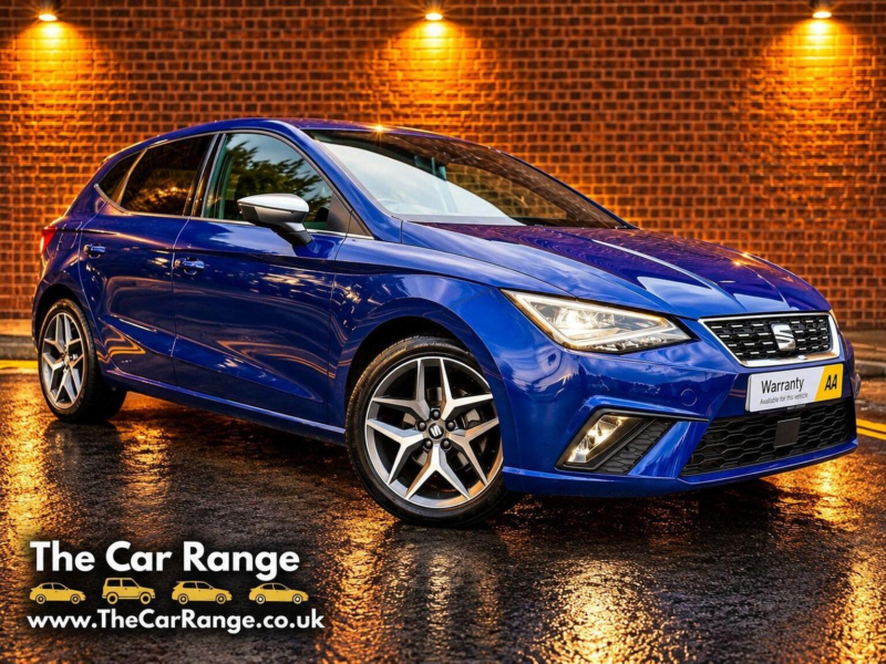 2021 SEAT Ibiza 1.0 Tsi Xcellence Euro 6 (s/s) 5dr in Blue — image 1