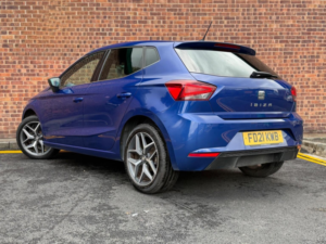 2021 SEAT Ibiza 1.0 Tsi Xcellence Euro 6 (s/s) 5dr in Blue — image 4