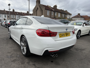 2017 BMW 4 Series Gran Coupe 2.0 420i M Sport Leather Gc Verified Mile Fresh Import Finance Avb in White — image 4