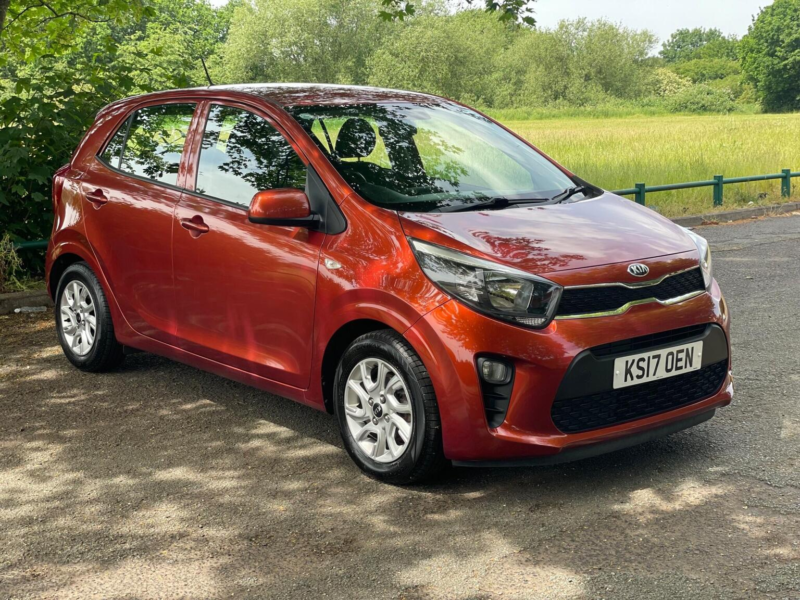 2017 Kia Picanto 1.0 2 Euro 6 5dr in Orange — image 1