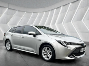 2019 Toyota Corolla 1.8 Vvt-H Icon Tech Touring Sports CVT Euro 6 (s/s) 5dr in Silver — image 3