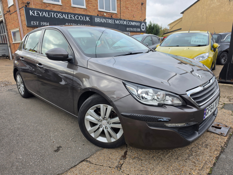 2014 Peugeot 308 1.6 Hdi Active Hatchback 5dr Diesel Manual Euro 5 (92 Ps) in Grey — image 1