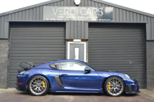 2022 Porsche 718 Cayman 4.0 Gt4 Rs Pdk Euro 6 (s/s) 2dr in Blue — image 4