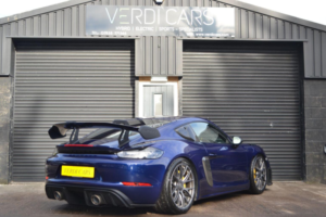 2022 Porsche 718 Cayman 4.0 Gt4 Rs Pdk Euro 6 (s/s) 2dr in Blue — image 6