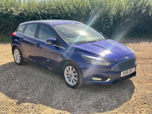 2016 Ford Focus 1.5 Tdci Titanium Euro 6 (s/s) 5dr in Blue — image 5