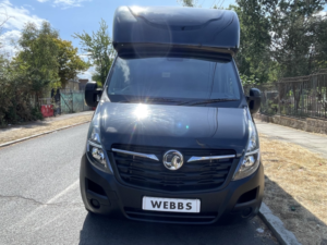 2022 Vauxhall Movano 2.3 Cdti 3500 Biturbo Low Loader in Black — image 2