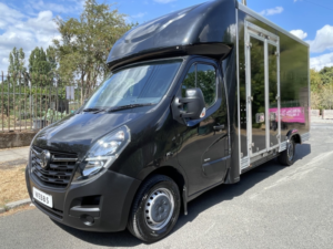 2022 Vauxhall Movano 2.3 Cdti 3500 Biturbo Low Loader in Black — image 3