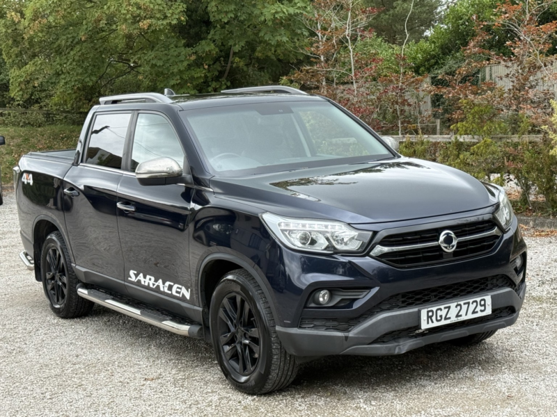 2020 Ssangyong Musso 2.2 D Saracen in Blue — image 1